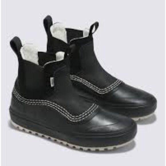 Vans Standard Mid Chelsea Boot MTE - Black/Bone - Picture 1 of 3